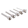 5Pcs Hot Air Gun Nozzle Kit Lengthened Straight 850 BGA