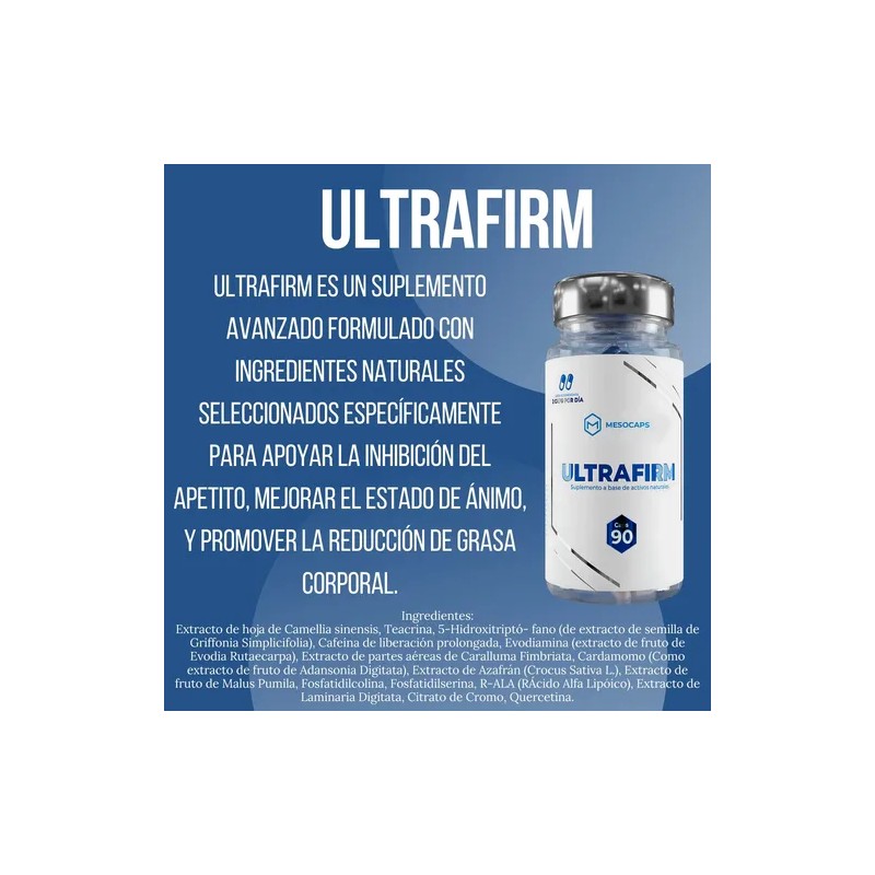 Suplemento Reductivo Ultrafirm + Lipoenzimas 90 Cáps