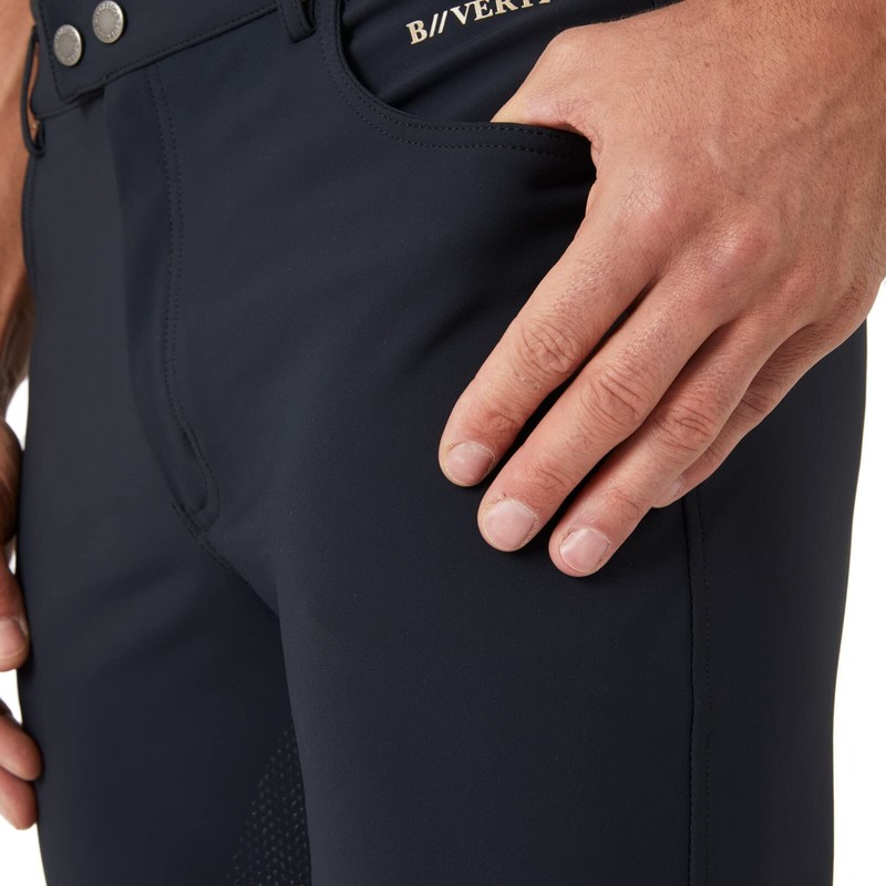 HORZE B Vertigo Damien Men's Silicone Full Seat Breeches -