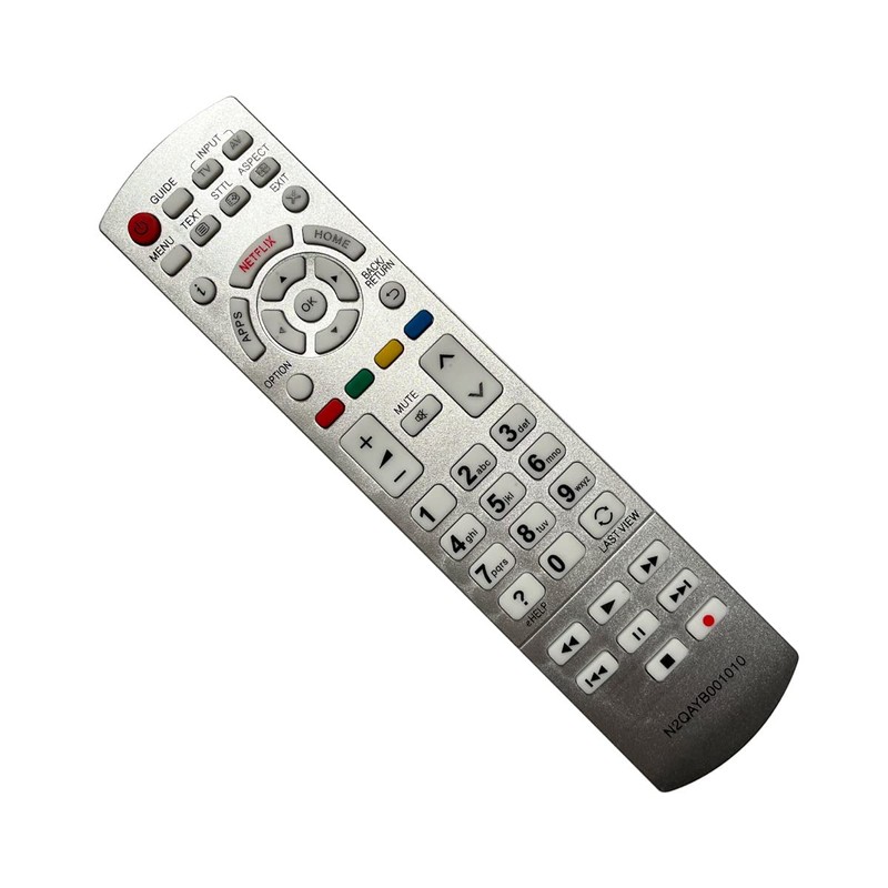 Aurabeam Replacement TV Remote Control Compatible with Panasonic TX-32CSF607 TV