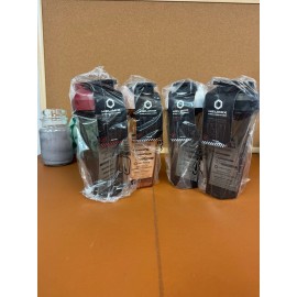 Helimix 2.0 Vortex Blender Shaker Bottle 28 OZ Portable Pre Workout Protein - Burgundy/Smoke
