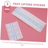 FOMIYES 3 Pack Face Tape Double Chin Lift for Women