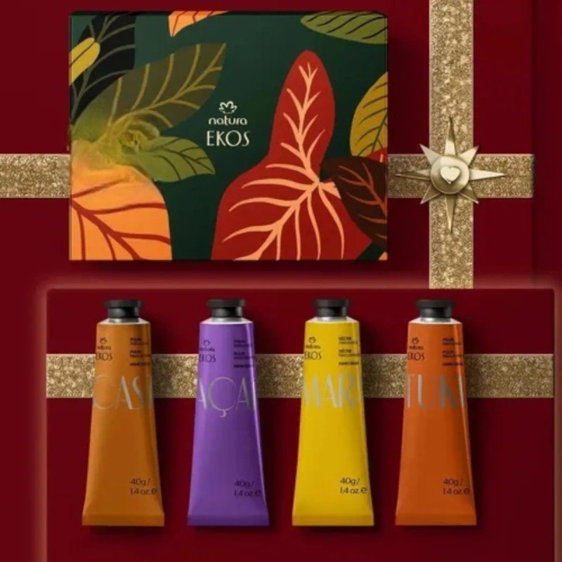 Pulpa Para Manos Mini Pack 4pz 40g C/u Natura Ekos