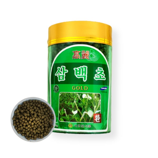 Korea Ginseng Distribution Corporation Domestic Sambaek Choi Pills Eucommia Chrysanthemum Extract Powder Pills / 한국인삼유통공사 국산 삼백초환 두충 삼백초 추출물 가루 환