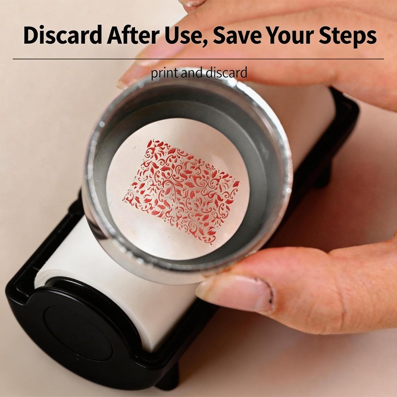 Nail Stamper Cleaner Paper, Refillable Disposable Nail Art Cleaning Stickers