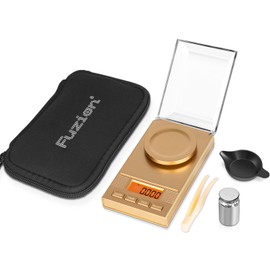 Fuzion Digital Milligram Scale 50g/ 0.001g, Portable Jewelry Scale, Gold Scale, Gem Scale, Micro Scale for Powders