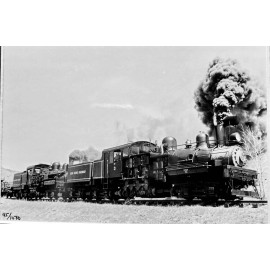 Shay Locomotive 8x10-Mt Emily Logging Loco at Cass Scenic Philip C.Johnson Print
