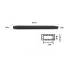 HeCheng Replacement Anti-Slip Rubber Silicon Temple Ear Socks for Eye