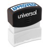 Universal Message Stamp, Approved, Pre-Inked One-Color, Blue