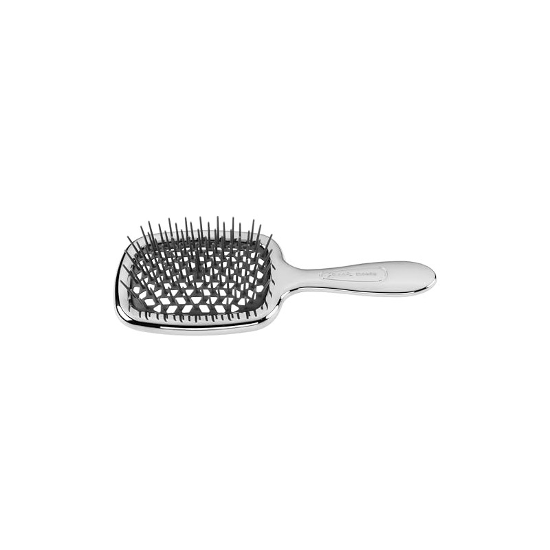 Jäneke Superbrush Silver Grey Curl Brush 55g