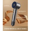 Bluvol SonicDry H10 Apex Travel Hair Dryer, 0.74lb, 56dB Low