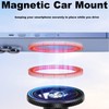 Car Mount, Magnetic Car Phone Holder, 360° Rotating Adjustable and