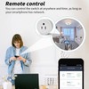 Smart Metering Socket Voice Control Remote Control 10A Direct Connection