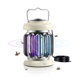 2-Pack Hybrid Spectrum, Waterproof Switch Bug Zapper Outdoor Bug Zapper Indoor Bug Zapper Mosquito Repellent Outdoor Patio Mosquito Zapper Electric Fly Zapper Fruit Fly Trap for Indoors Killer