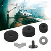 21PCS Drum Set Cymbal Anti-Skid Felt Pad Sleeve Disc Nut