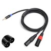 3.5mm Male to 2 XLR Male Cable Audio Line Cable
