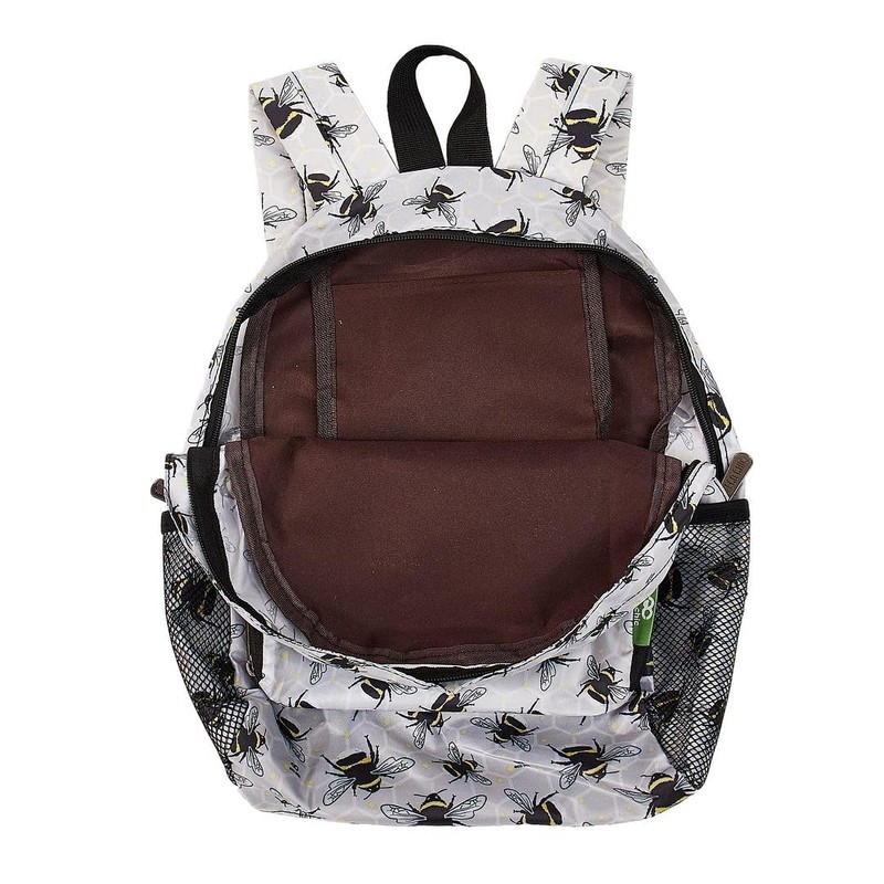 Eco Chic Lightweight Foldable Mini Backpack | Heavy Duty Water