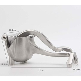 TopHomer Manual Citrus Juicer Alloy Heavy Duty Hand Press Fruit Juicer Removable Lime Juicer