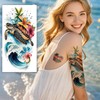 48 Sheets Full Arm Temporary Tattoos for Adults - Waterproof