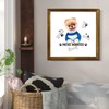 Saint Bernard Framed Wood Sign Most Wanted Funny Dog Quote