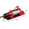 Sarini RC Winch 1/10 Scale Crawler Winch Trailer Model Cars