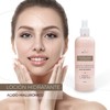 Loción facial hidratante rosa mosqueta y ácido hialurónico 500 ml