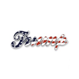 PinMart's Trump American Flag Brooch