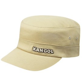 Kangol Cotton Twill Army Cap - Beige/XXL Beige, XX-Large