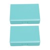 2Pcs Portable Watercolor Box Detachable Easy to Clean Compact Mini