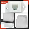A-Premium HVAC Heater Blower Motor and Resistor Assembly Compatible with