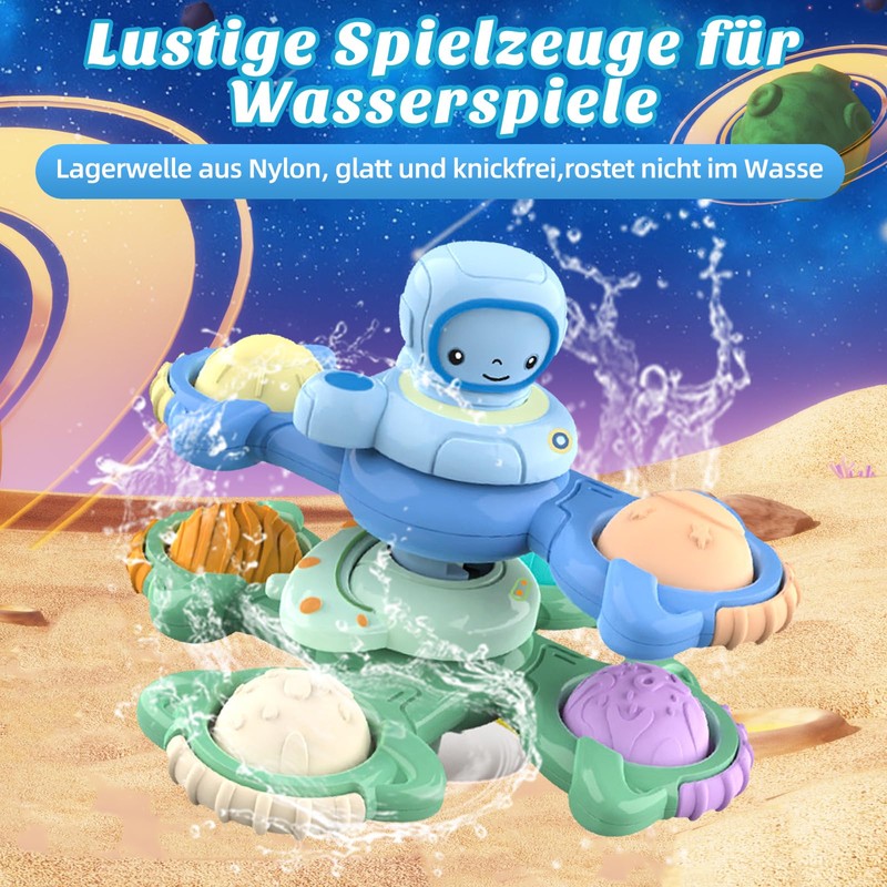 3 Pack Saugnapf Spielzeug Baby BPA-frei Saugnapf Spielzeug Kinder ab