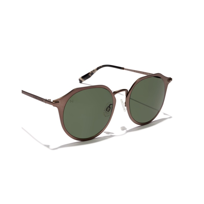 HAWKERS Unisex Warwick Metal Sunglasses, Gun-metal-alligator