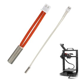 QOOWFEANIG 24V 50W Neptune 4 Heater Cartridge Element Heating Rod Tube Temperature Sensor Thermistor NTC 100K Compatible with Elegoo Neptune 4 Pro 3D Printer Hotend Accessories Replacement