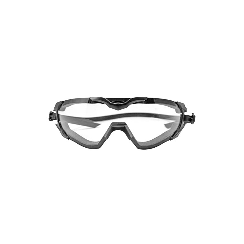 Edge Tactical Super 64 Vapor Shield Clear, black