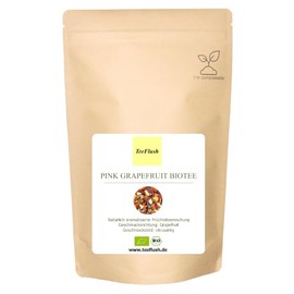 Pink Grapefruit Organic Tea 250 g Naturally Flavoured Fruit Tea Blend Citrus Flavour
