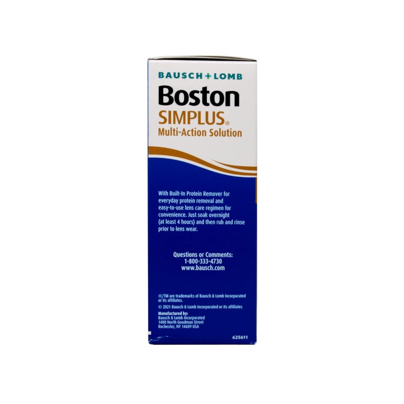 Bausch + Lomb Boston Simplus Multi-Action Solution - 3.5 oz,