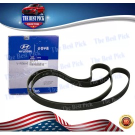 Hyundai, Kia GENUINE Serpentine belt for 2011-2014 Hyundai Sonata Tucson 252122G710