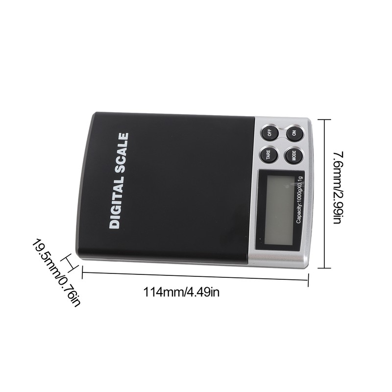Mini Electronic Weight Scale Portable Digital Luggage Food Scale for