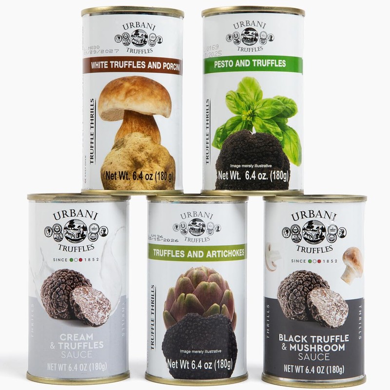 Urbani Truffles Mushroom & Black Truffles Sauce 180g (6.4oz) -