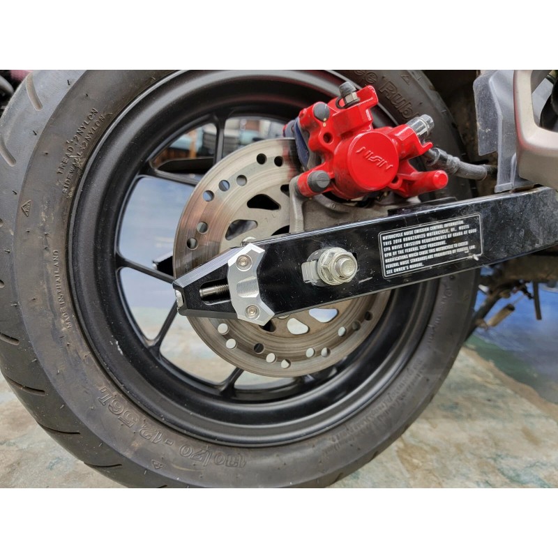 HONDA 2014-2020 HONDA GROM CNC BILLET SWINGARM TENSIONER AXLE CHAIN
