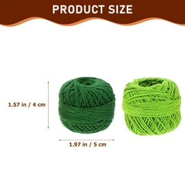 NOLITOY 16 Rolls Colorful Hand Sewing Cotton Thread for DIY Crafts Durable Embroidery Threads Mixed Colors Each for Handicraft Projects and Relaxation