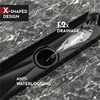 WEBANG 28 Inch Linear Shower Drain Rectangular Floor Drain with