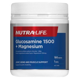 Nutra-Life Glucosamine 1500+ Magnesium 180 Tablets