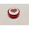 Valentine Gift Basket Supply Foil wrapped chocolate covered cookie Heart