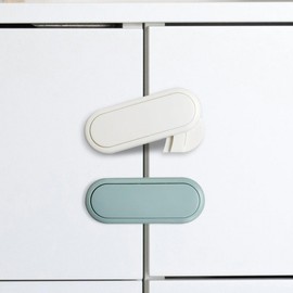 locking door simple device safety locking drawer door lock 10ea