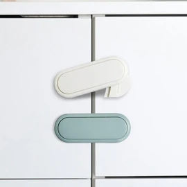 locking door simple device safety locking drawer door lock 10ea