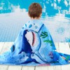 WERNNSAI Shark Kids Beach Towel for Boys - 30” x