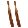 Cabilock Espátulas De Madera Esparcidoras De Mantequilla y Mermelada 2