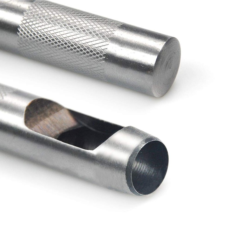 OWDEN 9 Pieces Hollow Punch Set (1/8"-1/2") with A Free
