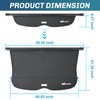 Nilight Trunk Cargo Cover for Honda Passport 2019 2020 2021